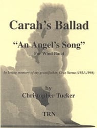 Carahs Ballad an Angels Song Concert Band sheet music cover Thumbnail